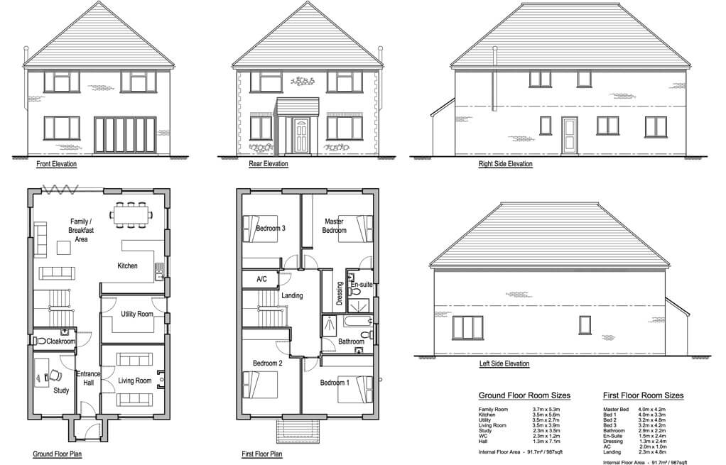 Hollies 4 Bedroom House  Design  Designs Solo Timber Frame