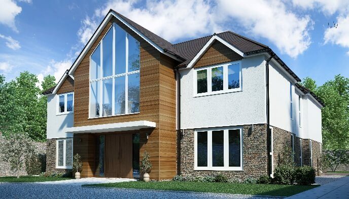 Self Build Timber  Frame  House  Designs  Range Solo Timber  