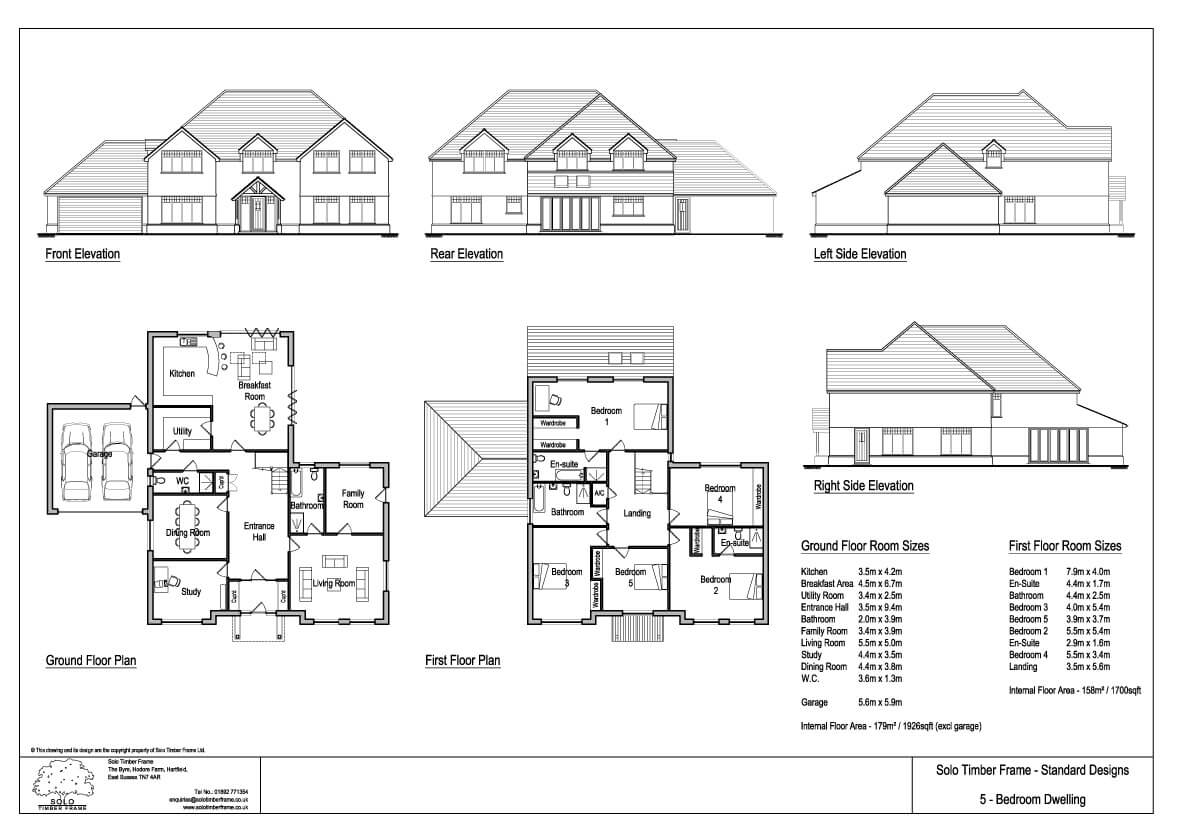 Vachery 5  Bedroom  House  Design  Designs  Solo Timber Frame