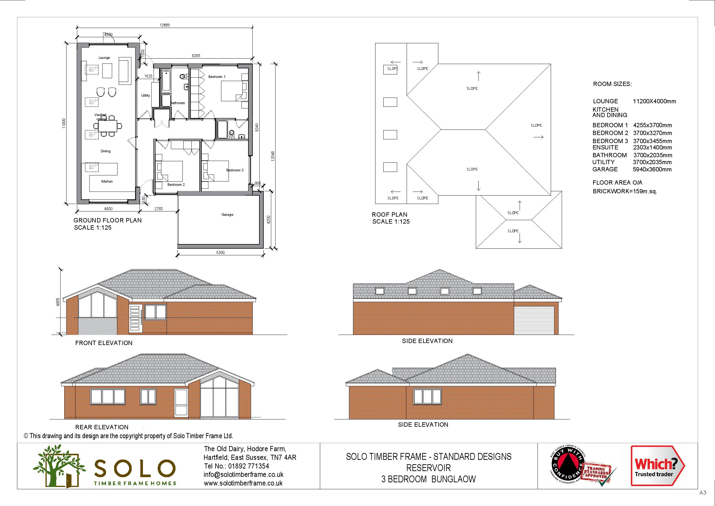 NEW DESIGN - Reservoir 3 Bedroom Bungalow